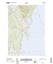 US Topo 7.5-minute map for Camden ME