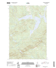 US Topo 7.5-minute map for Canada Falls Lake ME