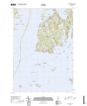 US Topo 7.5-minute map for Cape Rosier ME