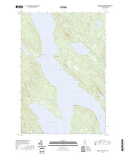 US Topo 7.5-minute map for Caribou Lake North ME