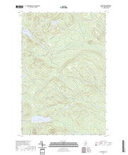 US Topo 7.5-minute map for Carr Pond ME