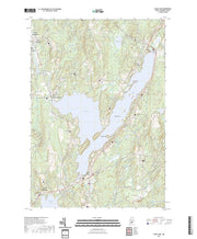 US Topo 7.5-minute map for China Lake ME