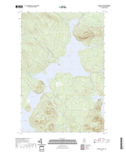 US Topo 7.5-minute map for Churchill Lake ME