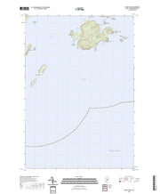 US Topo 7.5-minute map for Cross Island ME