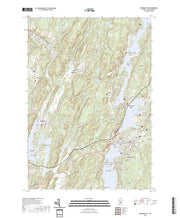 US Topo 7.5-minute map for Damariscotta ME