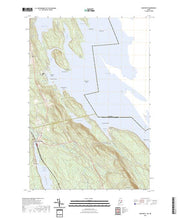 US Topo 7.5-minute map for Danforth MENB