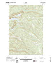 US Topo 7.5-minute map for Deboullie Pond ME