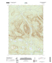 US Topo 7.5-minute map for Doubletop Mountain ME