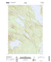 US Topo 7.5-minute map for Duck Lake ME