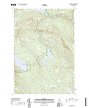 US Topo 7.5-minute map for East Carry Pond ME