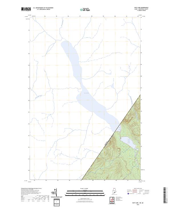 US Topo 7.5-minute map for East Lake MEQC