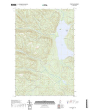 US Topo 7.5-minute map for Fish River Lake ME