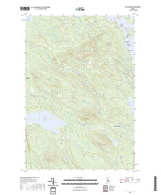 US Topo 7.5-minute map for Fletcher Peak ME