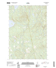 US Topo 7.5-minute map for Foster Ridge ME