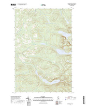 US Topo 7.5-minute map for Gardner Pond ME