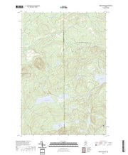 US Topo 7.5-minute map for Green Mountain ME