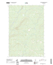 US Topo 7.5-minute map for Hardwood Mountain SE ME