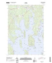 US Topo 7.5-minute map for Harrington ME