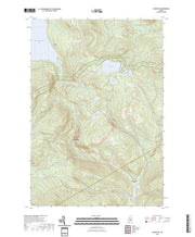 US Topo 7.5-minute map for Houghton ME