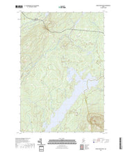 US Topo 7.5-minute map for Indian Pond North ME