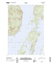 US Topo 7.5-minute map for Islesboro ME