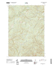 US Topo 7.5-minute map for Jackson Mountain ME