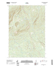 US Topo 7.5-minute map for Johnson Mountain ME