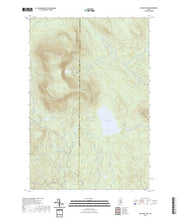 US Topo 7.5-minute map for Katahdin Lake ME