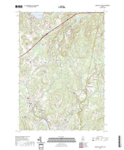 US Topo 7.5-minute map for Lisbon Falls North ME