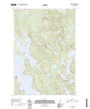 US Topo 7.5-minute map for Long Lake ME