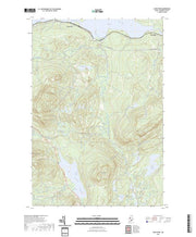 US Topo 7.5-minute map for Long Pond ME