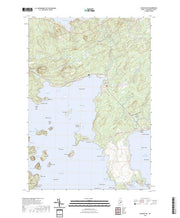 US Topo 7.5-minute map for Machias Bay ME