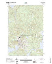 US Topo 7.5-minute map for Millinocket ME