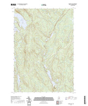 US Topo 7.5-minute map for Monroe Lake ME