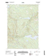 US Topo 7.5-minute map for Monson West ME