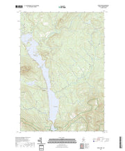 US Topo 7.5-minute map for Moxie Pond ME