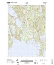 US Topo 7.5-minute map for Naples ME