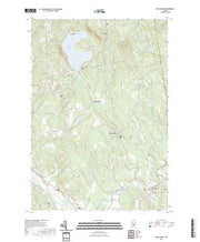 US Topo 7.5-minute map for New Sharon ME