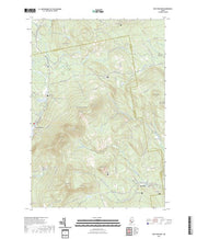 US Topo 7.5-minute map for New Vineyard ME