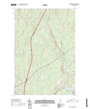 US Topo 7.5-minute map for Nine Meadow Ridge ME