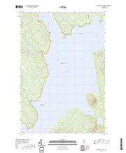 US Topo 7.5-minute map for North East Carry ME