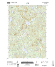 US Topo 7.5-minute map for North Waterford ME