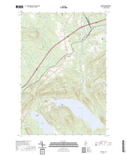 US Topo 7.5-minute map for Oakfield ME