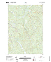 US Topo 7.5-minute map for Otter Chain Ponds ME