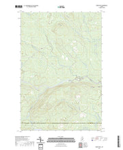 US Topo 7.5-minute map for Oxbow West ME