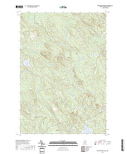 US Topo 7.5-minute map for Porcupine Mountain ME