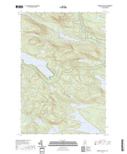 US Topo 7.5-minute map for Rainbow Lake East ME