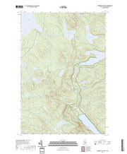 US Topo 7.5-minute map for Rainbow Lake West ME