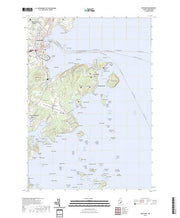 US Topo 7.5-minute map for Rockland ME