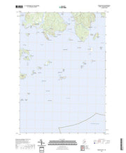 US Topo 7.5-minute map for Roque Bluffs ME